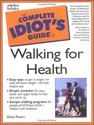 cover image of The Complete Idiot's Guide to Walking for Health